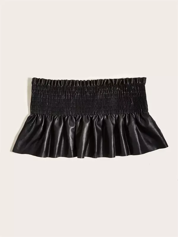 Punk Schnür Korsett breiten Gürtel für Kleider Pu Leder Luxus Designer Marke schwarz Korsett Unterbrust dekorativen Gürtel weiblichen Herbst