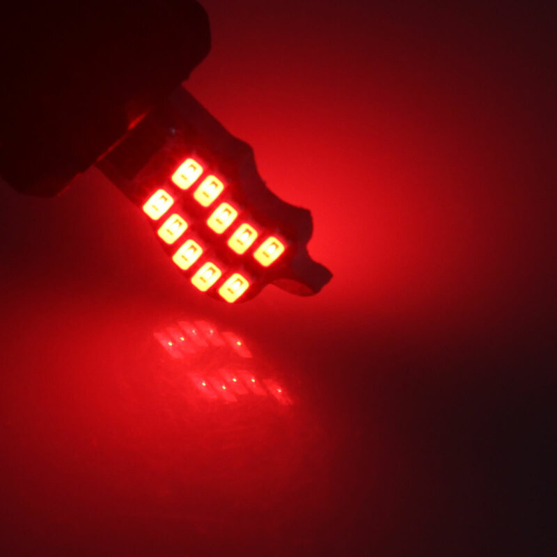 1x czerwony RV T10 W5W narożna lampa żarówka do czytania wolne od błędów 20 3014 LED SMD 184 192 193 Z2886