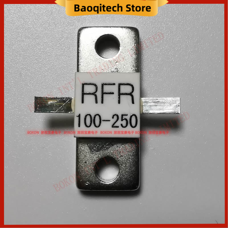 Montaje de brida de resistencia RFR 100-250, 250 vatios, 100Ohm, 250 vatios, 100 Ohm, berilio Oksida RFR 100-250
