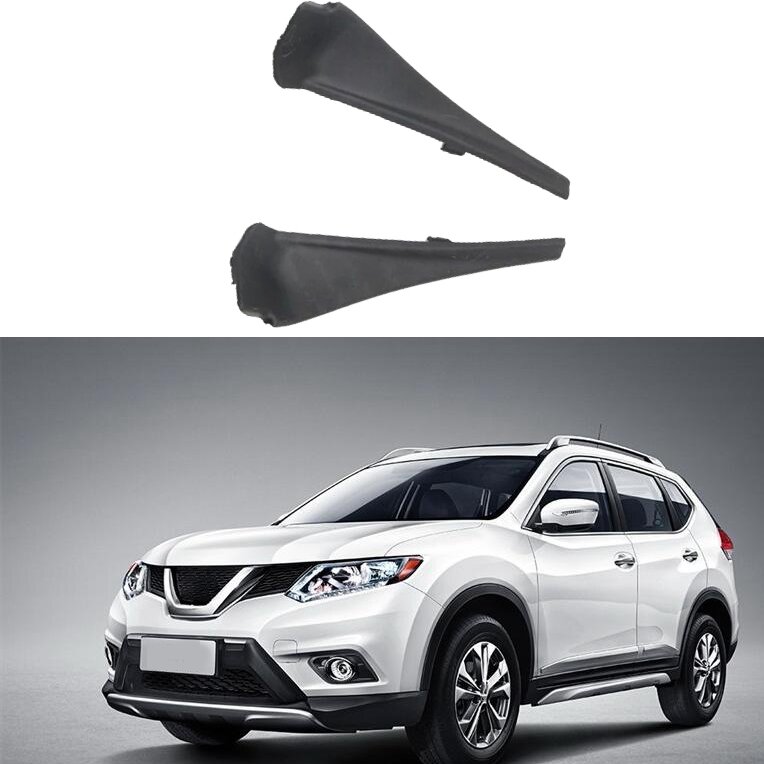 Car Front Windshield Wiper Arm Cowl Side Trim Cover Water Deflector Plate for Xtrail T32 Rogue 2014-2020
