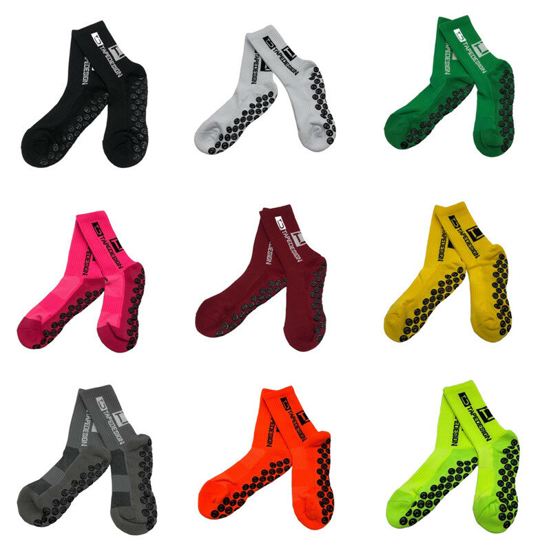 Носки мягкие дышащие мужские качественные противоскользящие новые утепленные спортивные носки для футбола носки для бега велоспорта туризма женские футбольные носки