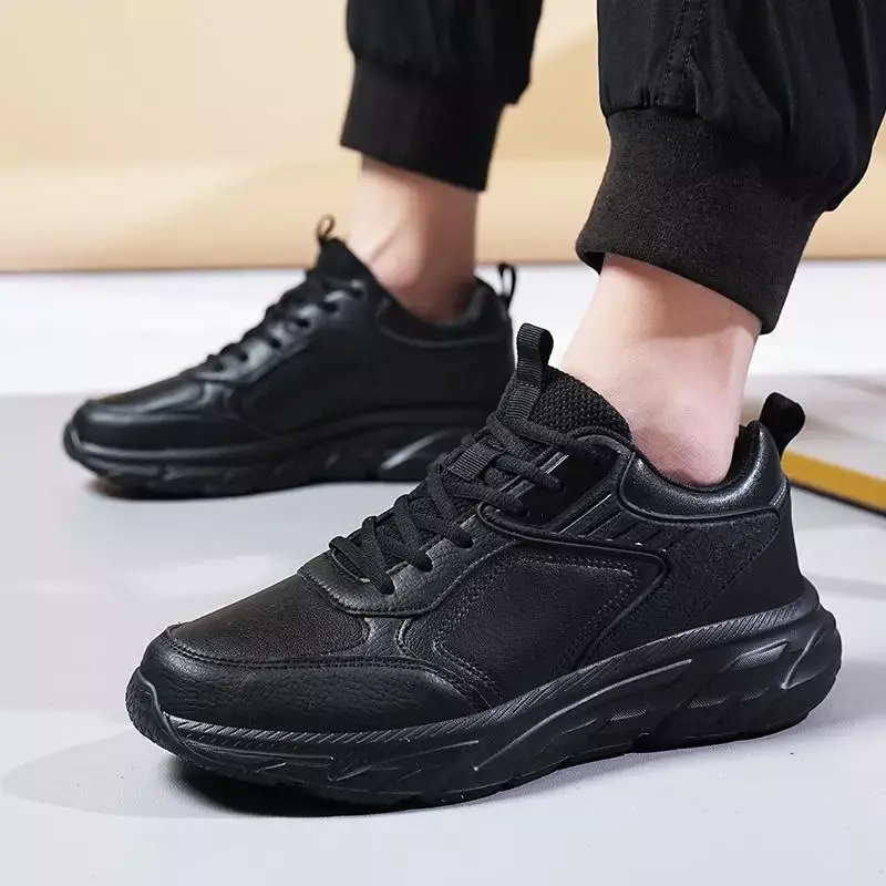 Sapatos de skate respiráveis masculinos, sapatos de trabalho de pano, outono, 2023