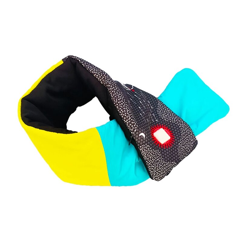 Bufanda de cuello calentada con carga USB, almohadilla de calefacción para el cuello, protección contra el frío y cálida, bufanda inteligente Unisex, invierno, nuevo