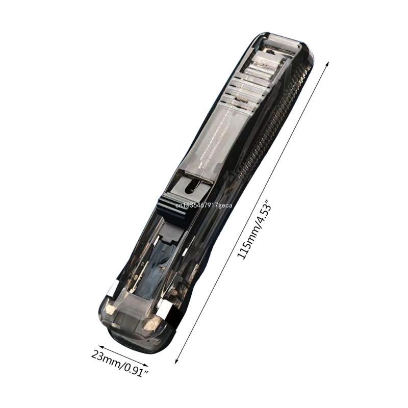 Dispensador clips papel multifunción, soporte clips papel, abrazadera grapadora empuje, envío directo