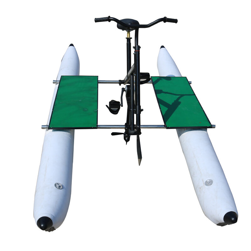 Bicicleta flutuante inflável portátil para esporte aquático, pedal marinho, iate, ao ar livre, VK, resort, hotel, 2pcs