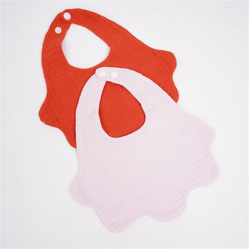 Spuugdoekjes voor pasgeborenen, ademende baby-bandana-sjaal voor voeden en kwijlen
