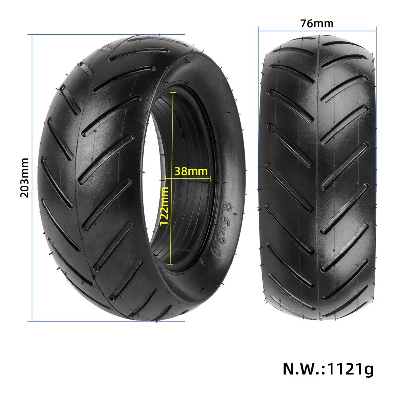 8.5 Inch 8.5X3.0 Electric Scooter Solid Tire For Kugoo X1 Zero 8 Zero 9 VSETT 8 VSETT 9 Electric Scooter Spare Parts Parts