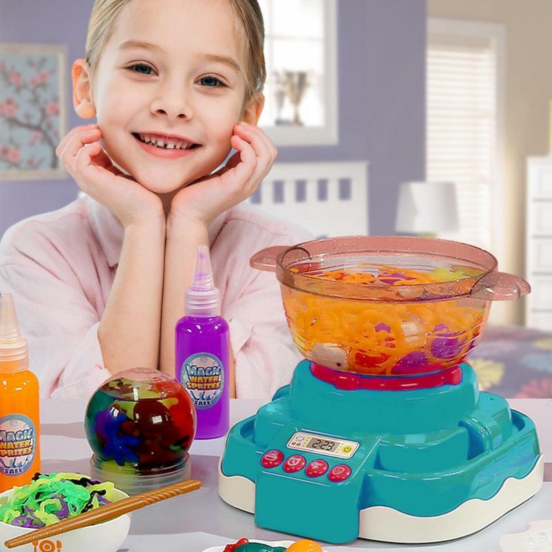 Kit de elfo de agua mágico para niños, juguetes hechos a mano, máquina de olla caliente de cocina, juguetes de simulación, juguetes creativos de olla caliente, juguetes de Casa de juego para niños