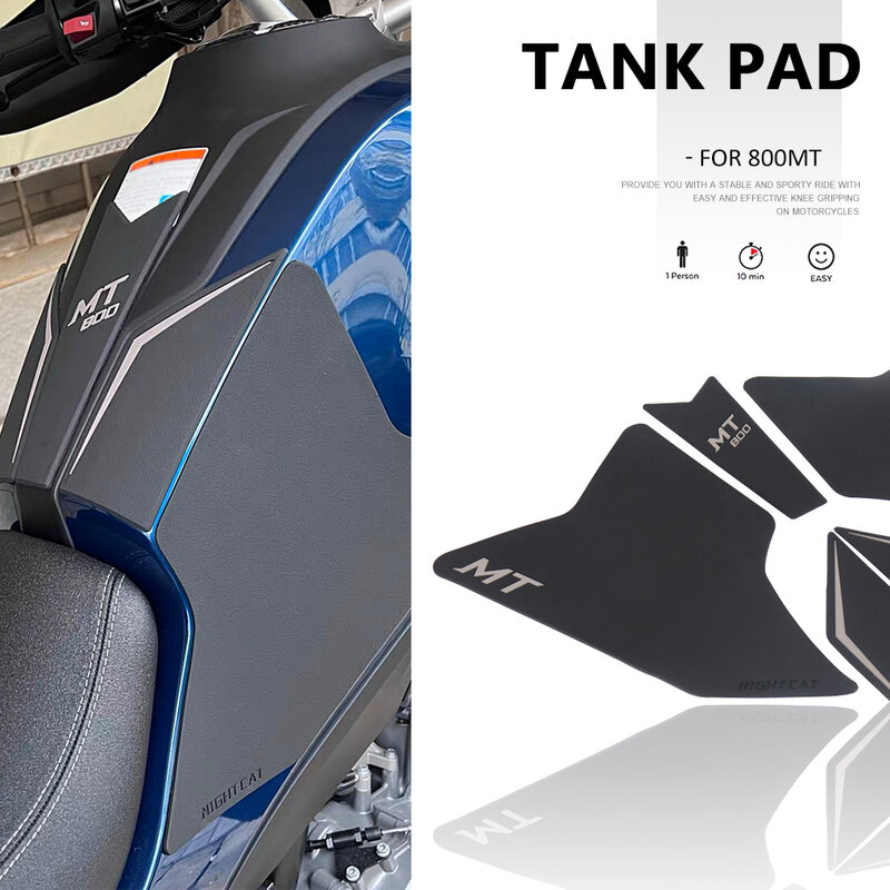 Nuovo Logo Side Tank Pad Oil Gas Fuel Protector Cover Sticker decalcomania accessori moto per CFMOTO 800MT 800 MT 800mt 800 mt