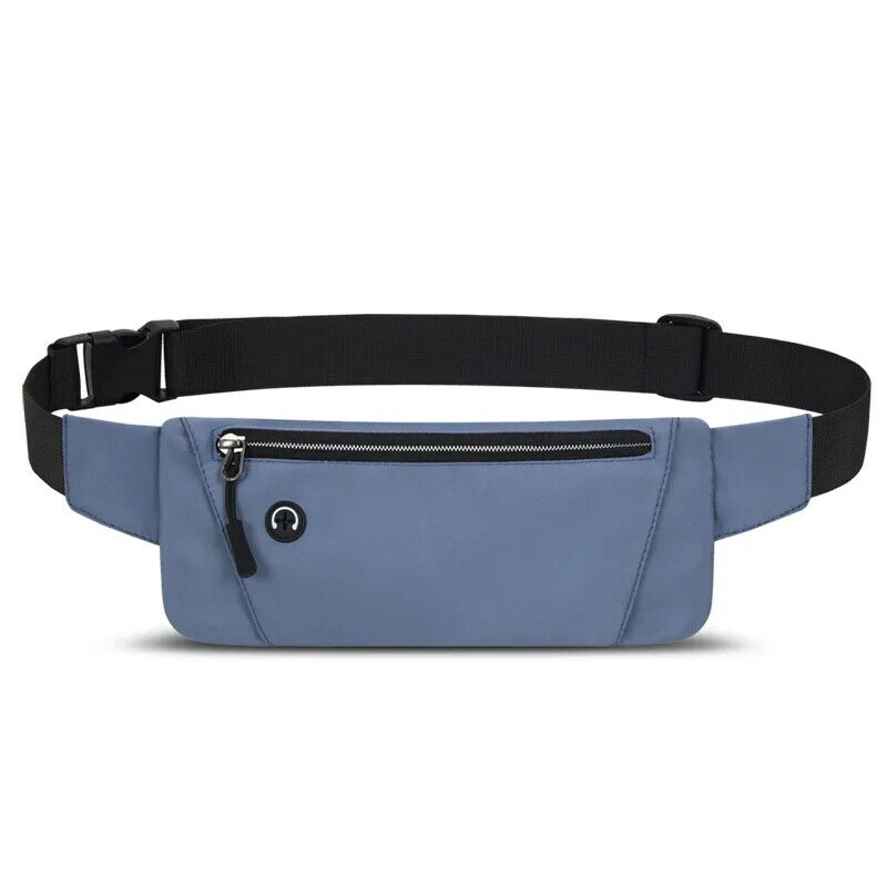 Sports Waist Pocket Bag Running Pouch Mobile Cell Phone Bag Waterproof Invisible Belt Zipper Bag for Men Women Outdoors Jogging