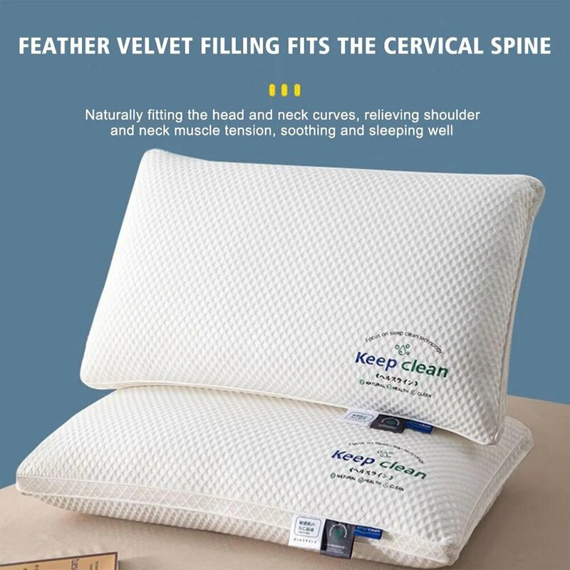 3D подушка для шеи с высокой эластичностью и защитой от складывания, мягкая подушка для шеи, подушка для сна для одного человека, постельное белье для дома в отеле