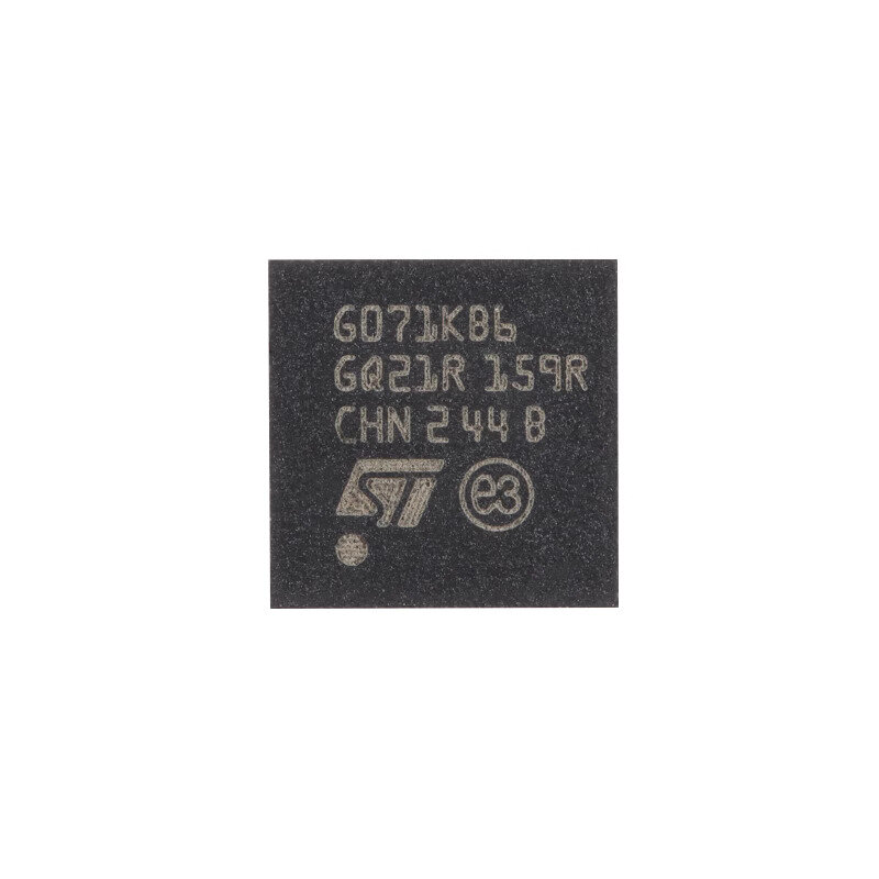 Microcontroladores do BRAÇO-braço principal de MCU, Cortex-M0 + MCU, 128 Kbytes do flash, 36 Kbytes, STM32G071KBU6, UFQFPN-32, 5 PCes pelo lote