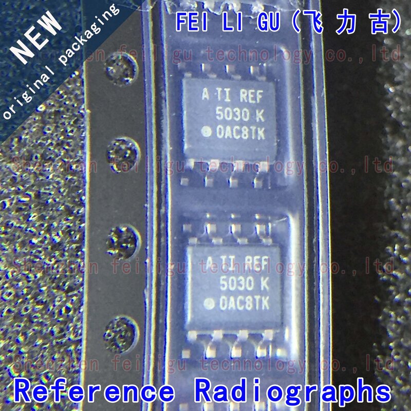 Chip de referencia de voltaje SOP8, 100% nuevo, Original, REF5030AIDR, REF5030AID, REF5030A, REF5030, 5053K