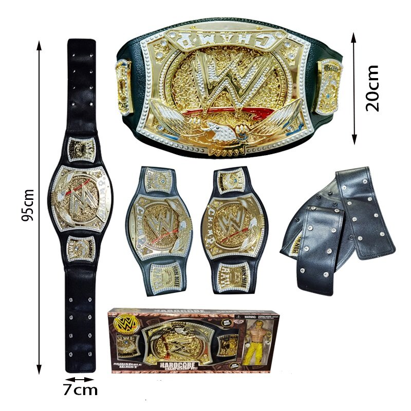 Wrestling Championship Belt for Children, Action Characters, Figure Toys for Occupation, Gladiator Model, Fans Gift, High Quality