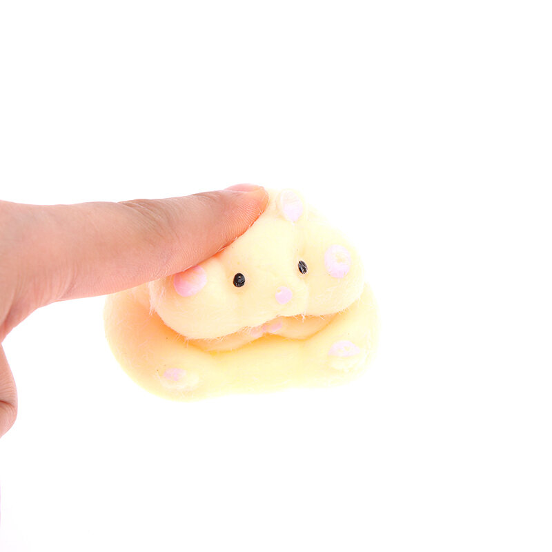 Super Soft Cute Q-Bullet Simulated Hamster  Toy Mini  Toys Kawaii Stress Relief Squeeze Toy TPR Decompression Toy