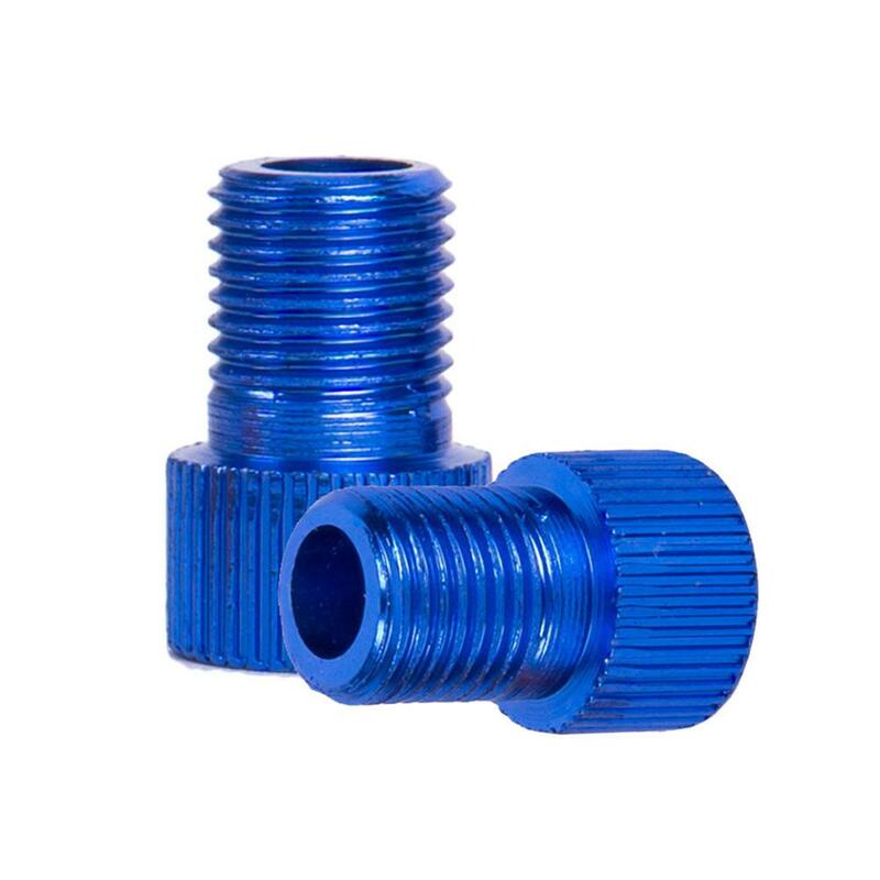 Bicycle Valve Adapters Pump French Valve Adapter Converter Cap