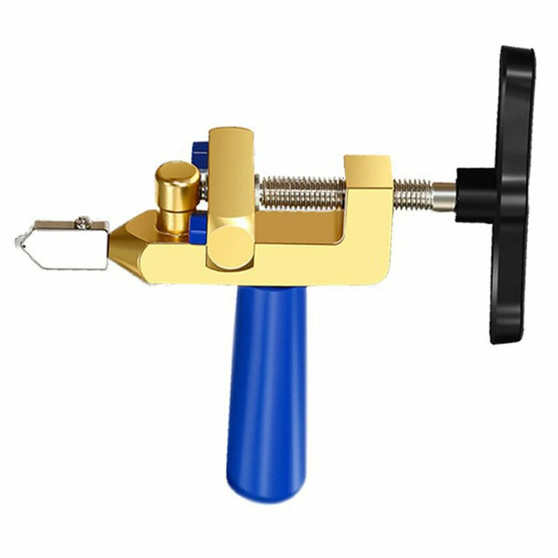 2in1 Diamond Glass Cutter For Glass, Tile Cutting Manual DIY Tile Cutting Construction Tool Set Tools