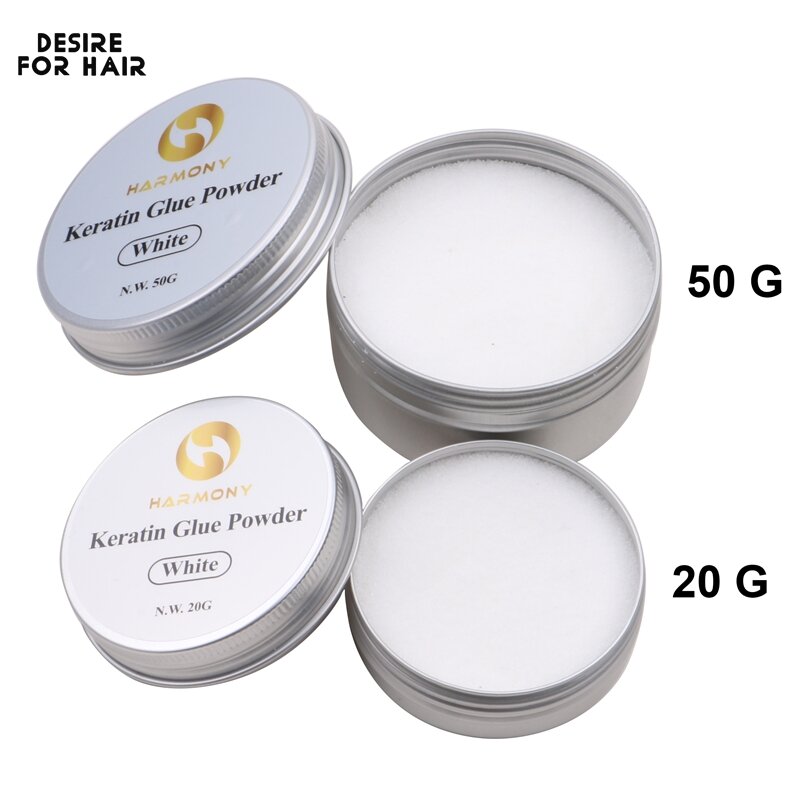 50g Keratin Glue Powder For Hair Extensions White Black Brown Strong Italian Keratin Glue Hot Melting For Hair Extension Apply