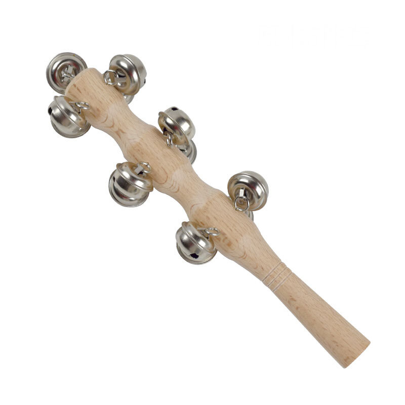 Деревянные музыкальные инструменты для детей, развивающая игрушка Монтессори, набор музыкальных инструментов из натурального дерева для новорожденных 0-12 м