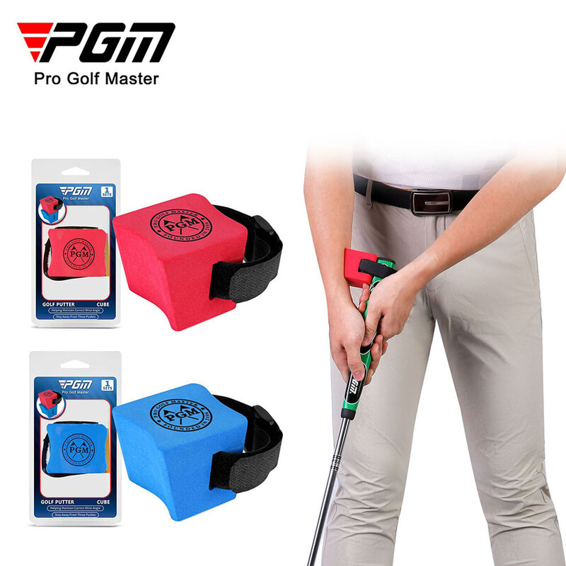 PGM Universal Golf Putter Wrist Fixer, EVA Sponge Assist Practice Kit, Golf Pose Corrector, mão esquerda e direita