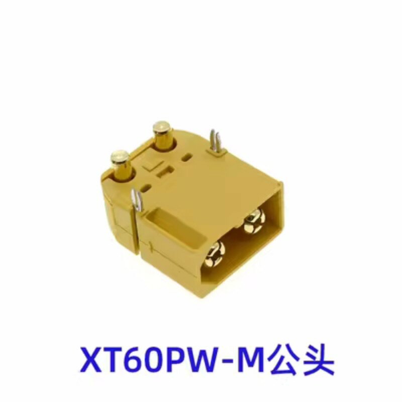 10個 (5ペア) xt60pw XT60-PW真ちゅう製金バナナ弾丸オスメスコネクタープラグコネクトパーツrrc用バッテリーPCBボード