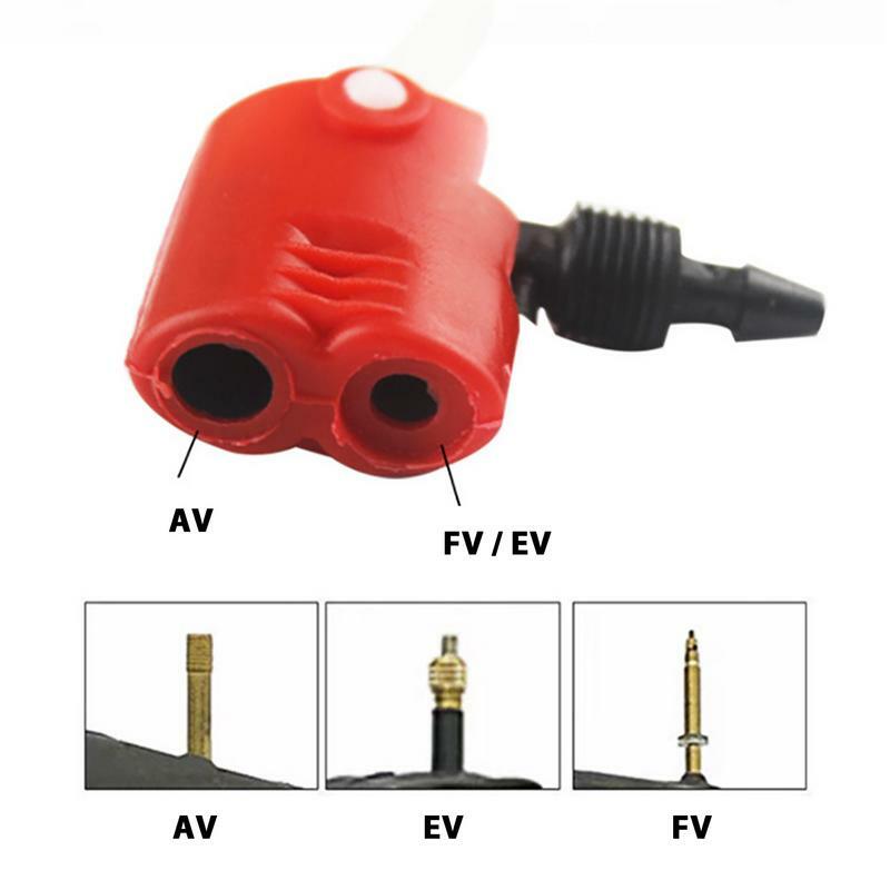 Tire Air Pump Nozzle Leakproof Tyre Inflator Nozzle With Large Outlet Dual-Use Universal Tire Air Nozzle Pump Parts For Cars
