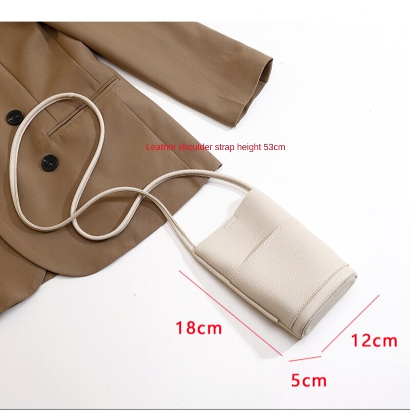 حقيبة هاتف كروس بودي من الجلد الصناعي الناعم للنساء ، حقيبة كتف متعددة الاستخدامات ، جديدة