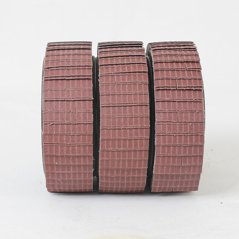 80-600 Malha Abrasivo Pano Roda Lixa Moagem De Metal De Polimento De Madeira Desenho Rotary Lustro Ferramenta Cepillo De Pulido