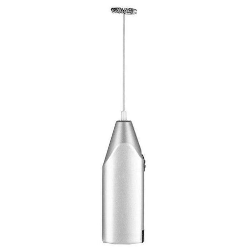 Durable Stainless Steel Electric Whisk for Coffee, Easy Mixing of Egg Liquid, Suitable for Home and Commercial Kitchen