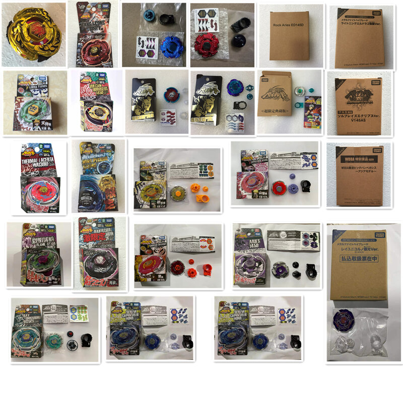 Genuine Takara Tomy Beyblade ROCK ARIES Wing Pegasis BLUE WING BB35 BB89 BB50 BB102 BB48 Spinning Top Toys Without Launcher