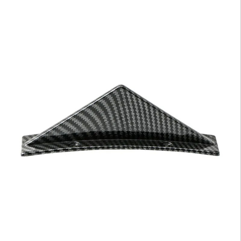 Automotive General Triangle rear spoiler Carbon fiber pattern Chassis turbulence Rear spoiler decoration auto parts