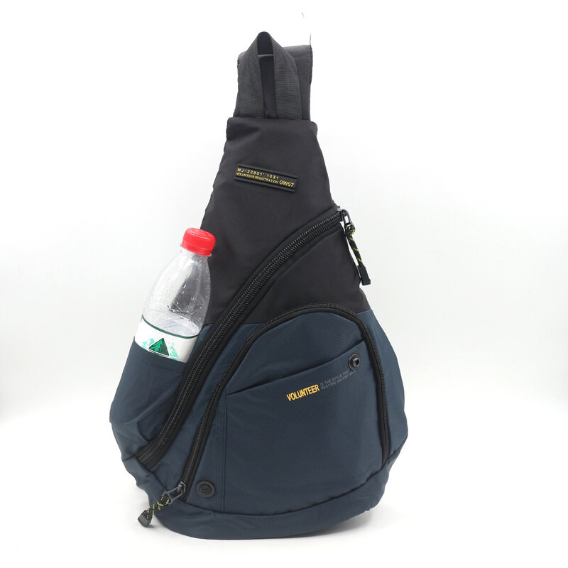 Модный рюкзак с одной бутылкой для воды, сумка для чайника, военный мессенджер через плечо, нагрудные сумки, рюкзак