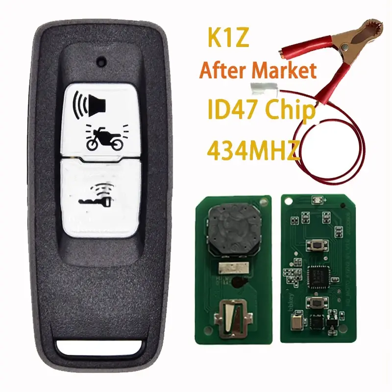 BB Key After Market Remote Control Key for  Honda PCX160 FORZA NSS350 2021-2023 ID47 Chip 433.92FSK Replacement Smart Key