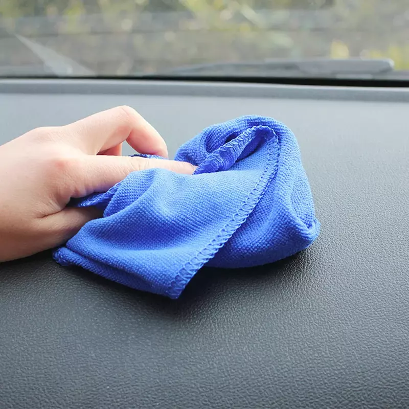 30 * 30cm Microfiber Car Cleaning Towel Auto  Motorcycle Washing Glass Household Cleaning Kitchen Wash Small Towel