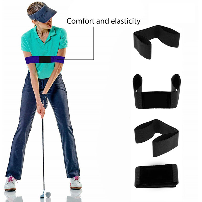 Sabuk Koreksi Gerakan Tangan Golfs Bantuan Latihan Golfs Multifungsi untuk Dalam Ruangan Luar Ruangan