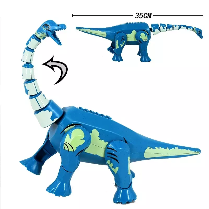 ジュラ紀恐竜のビルディングブロック,DIY動物のレンガ,ミニ恐竜モデル,子供のおもちゃ,新しい