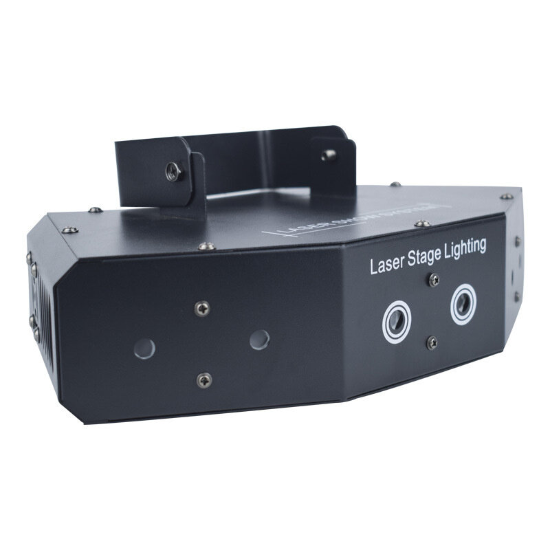 Linee di scansione dell'illuminazione del palcoscenico modelli fasci di luce luci laser KTV bar flash da discoteca a controllo vocale