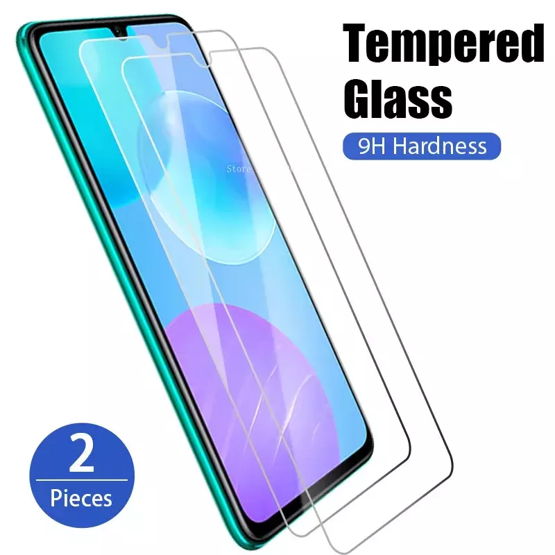 2PCS Tempered Glass for Honor 50 20 10 lite pro  Screen Protector for Honor X8 8X 9X glass