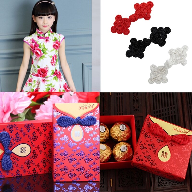 Cheongsam Buttons Closure Sewing Fasteners for Cheongsam Han Suit