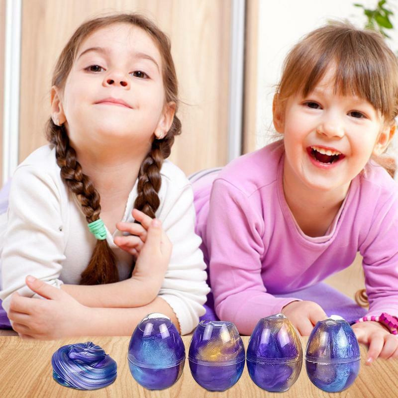 Zapachowa żelowa glinka z przezroczystego kryształu, elastyczna, ściskająca zabawka krystaliczne błoto zestaw zabawek na przyjęcie urodzinowe dla dziewczynek rzemiosło artystyczne