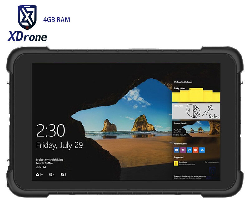 Tableta Original K86H para coche, Tablet resistente con Windows, 4GB de RAM, 64GB de ROM, IP67, impermeable, a prueba de golpes, 8 pulgadas, cuatro núcleos, OTG, 4G, GNSS, Ublox, GPS