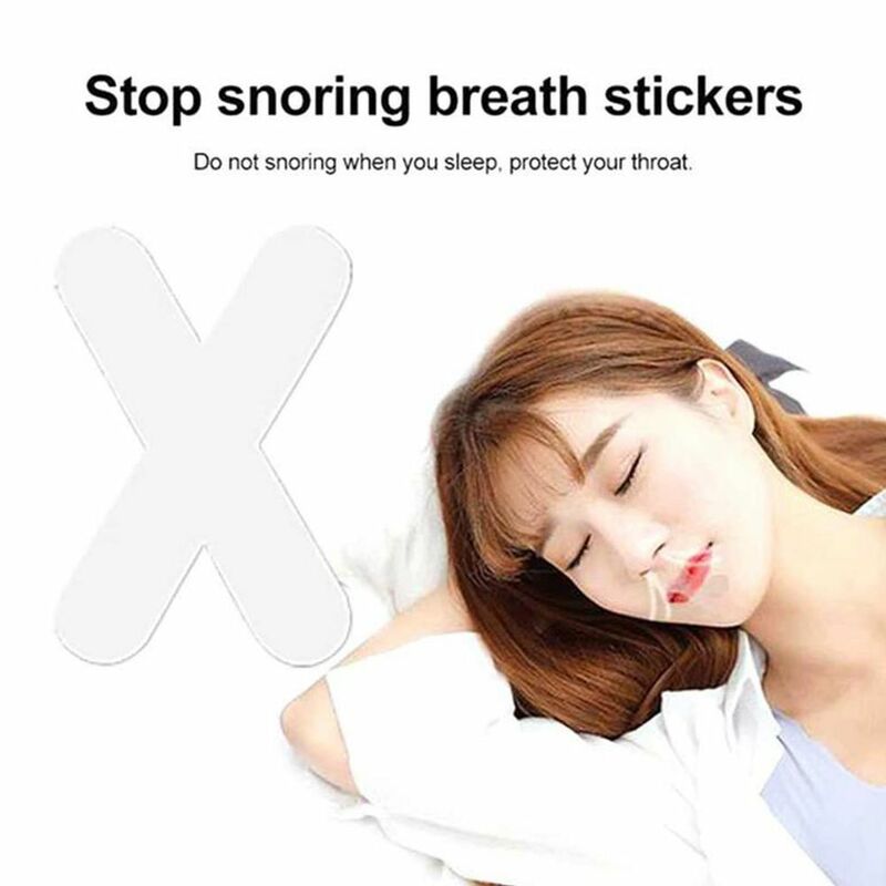 Soft Travel Mute Sleeping Safety Supplies Mouth Tape Noise Reduction Sleep Strips Breathing Improved