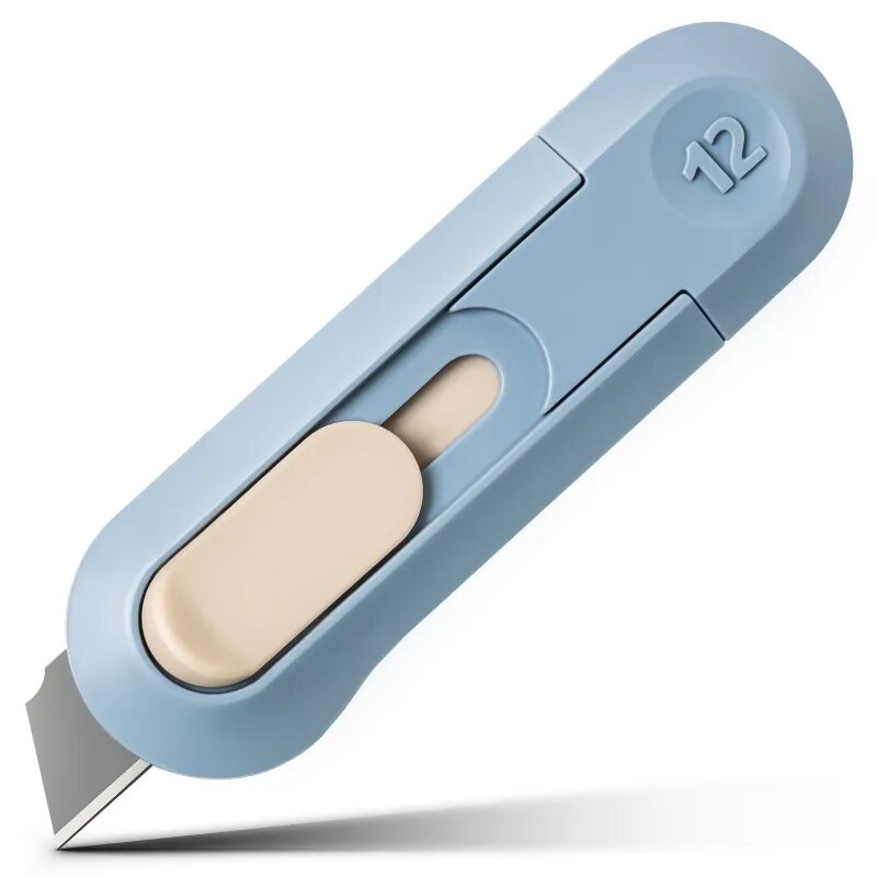 Mini couteau utilitaire portable à la mode, cutter pour boîte à papier, enveloppe, bureau, école