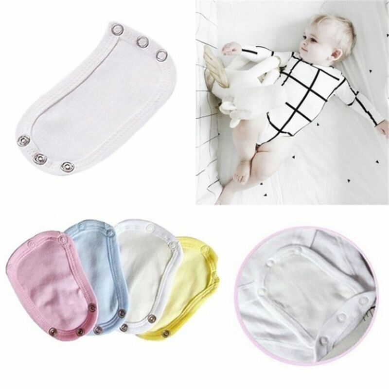 Estender macacão para bebês, macacão capas, fralda alongar, macio bodysuit, mudando almofadas, 4 cores