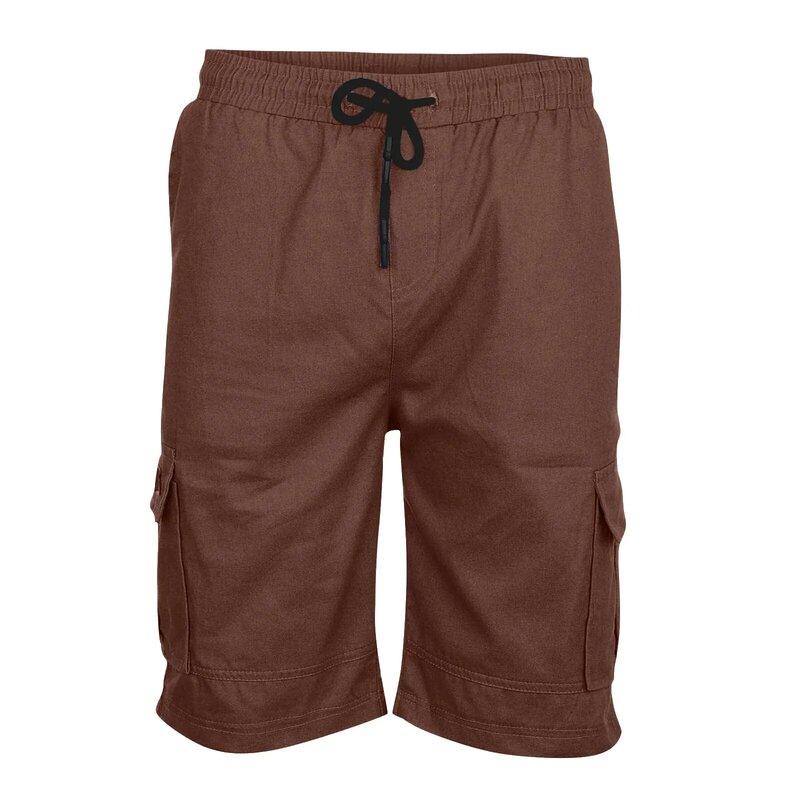 T Small Mining_Cargo Shorts_Men's Summer Casual Outdoors Casual Patchwork Pockets Overalls Sport Tooling Shorts Pants