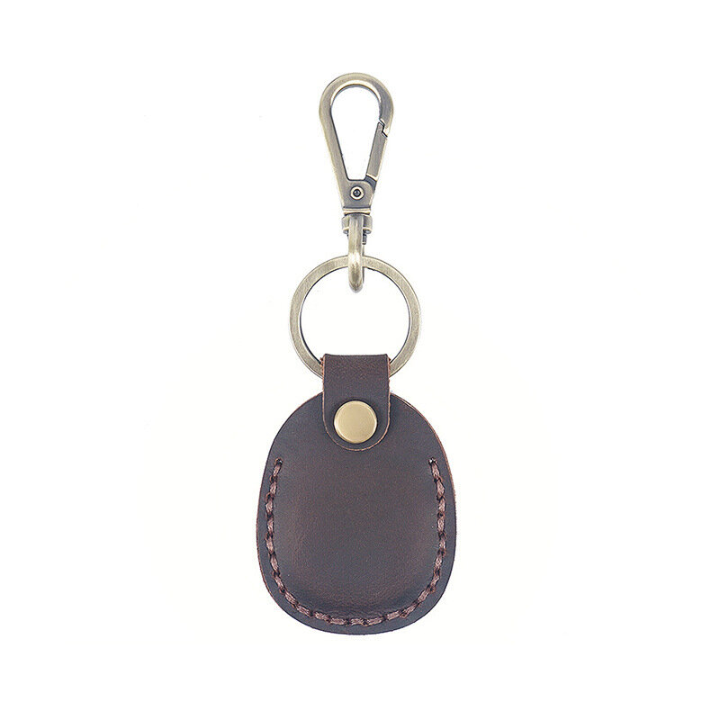 Защитный чехол в стиле ретро для airтеги, высококачественный кожаный брелок, портативный брелок для ключей, держатель для карт доступа, брелок для ключей Airtag