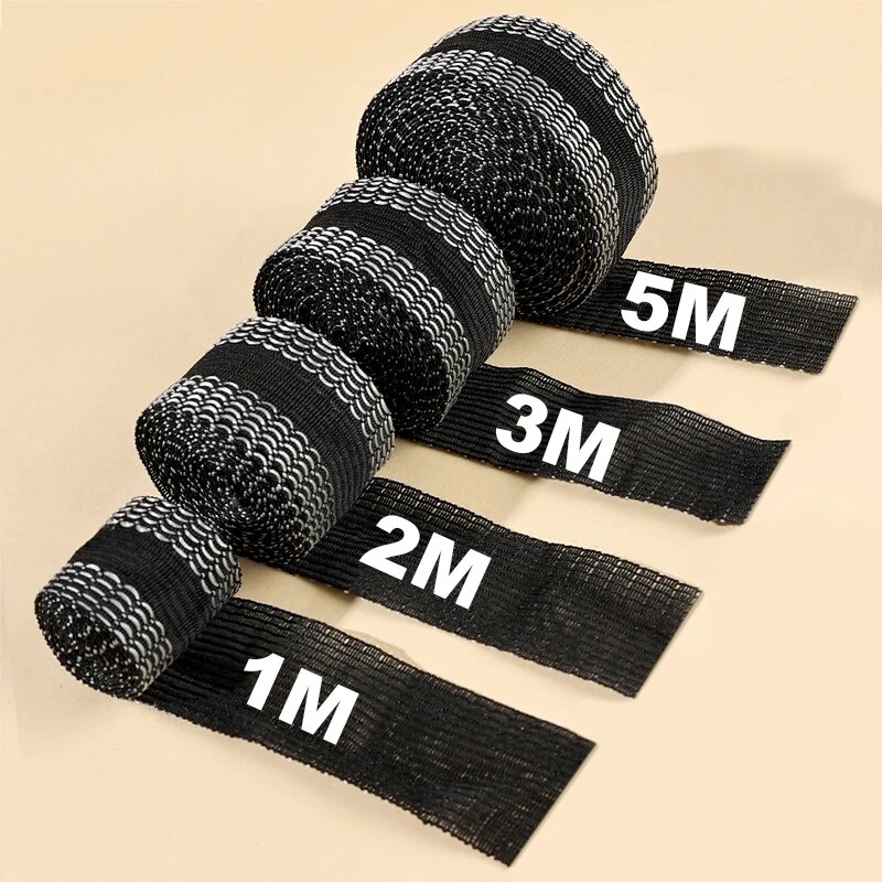 1/5M Self-Adhesive Pant Paste Tape for Trousers Patch Legs Pants Edge Shorten Sewing Tool Clothing Iron-on Hem DIY Fabric Tape