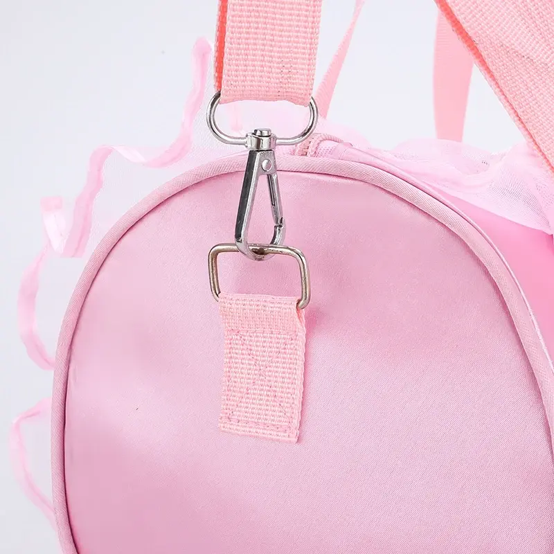 Ballet Dance Bags Pink Girls Sports Dance Kids Backpack Baby Barrels Package Bag Costume Clothes Shoes Dress Handbag