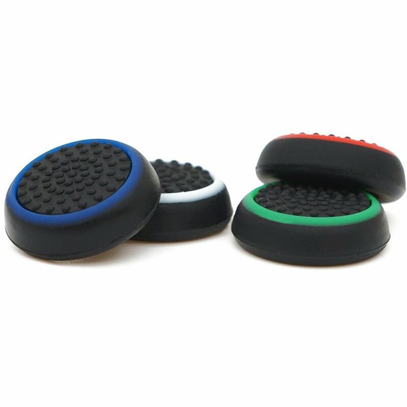 14Color Thumb Stick Grips Caps For Playstation4 Ps4 Pro Slim Silicone Analog Thumbstick Grips Cover For Xbox Ps3 Ps4 Accessories