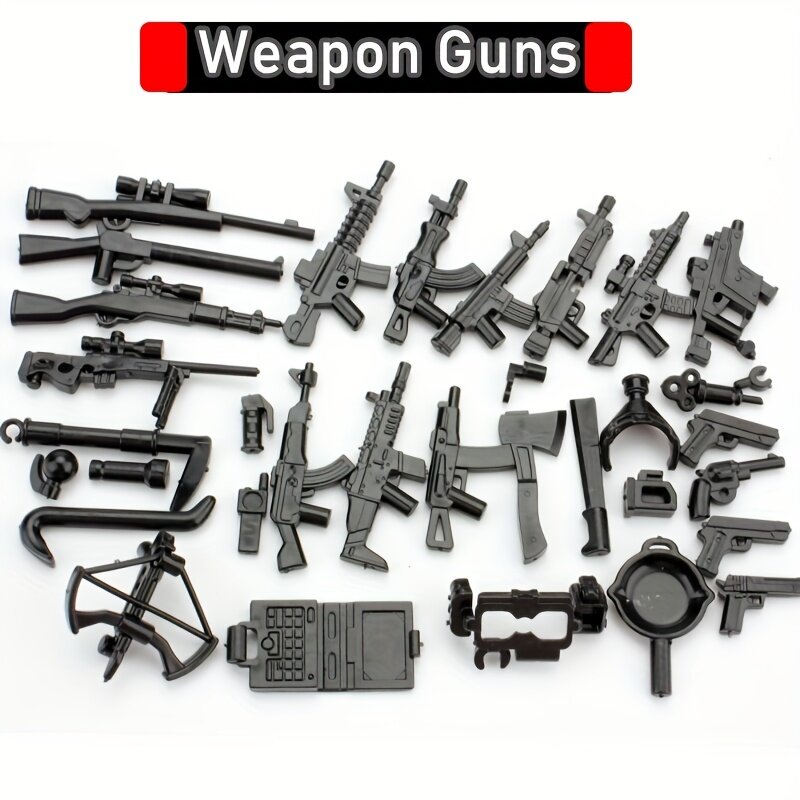Militaire Ww2 Sniper Guns Geweer Actie Cijfers Wapens Leger Militaire Modelbouwstenen Mini Speelgoedkit